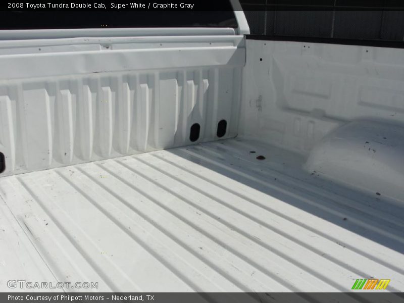 Super White / Graphite Gray 2008 Toyota Tundra Double Cab