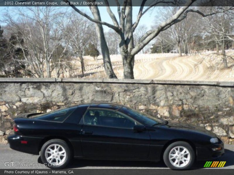 Onyx Black / Ebony Black 2002 Chevrolet Camaro Coupe