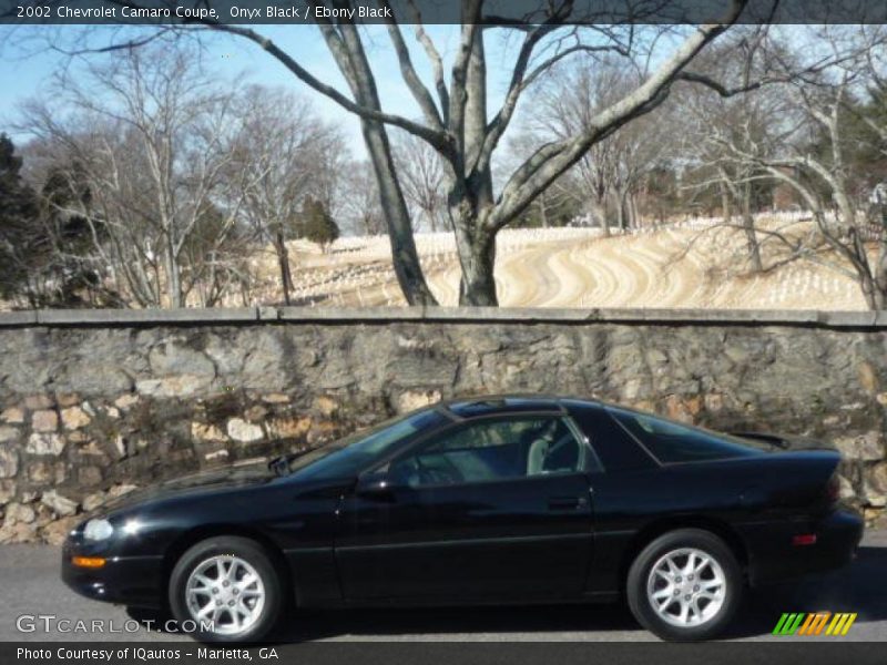 Onyx Black / Ebony Black 2002 Chevrolet Camaro Coupe