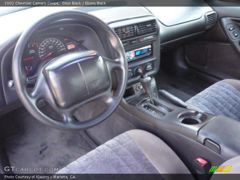 Onyx Black / Ebony Black 2002 Chevrolet Camaro Coupe