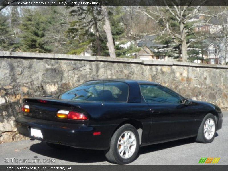 Onyx Black / Ebony Black 2002 Chevrolet Camaro Coupe