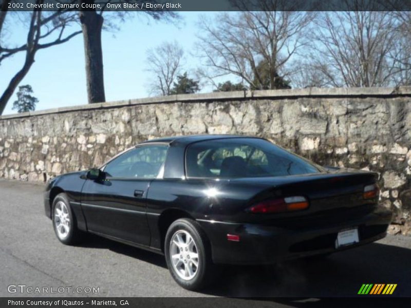 Onyx Black / Ebony Black 2002 Chevrolet Camaro Coupe