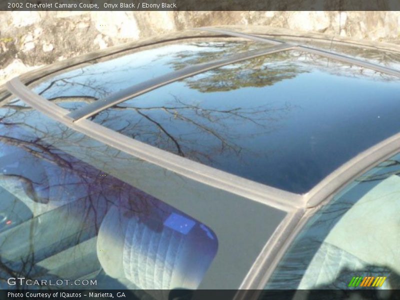 Onyx Black / Ebony Black 2002 Chevrolet Camaro Coupe