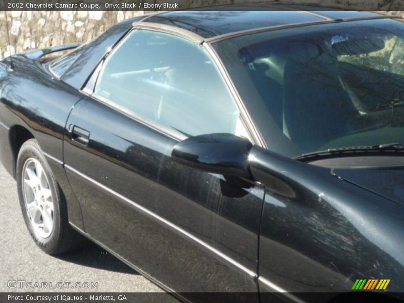 Onyx Black / Ebony Black 2002 Chevrolet Camaro Coupe