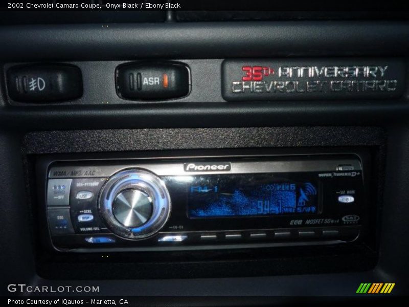 Onyx Black / Ebony Black 2002 Chevrolet Camaro Coupe