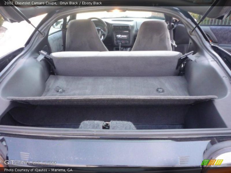 Onyx Black / Ebony Black 2002 Chevrolet Camaro Coupe