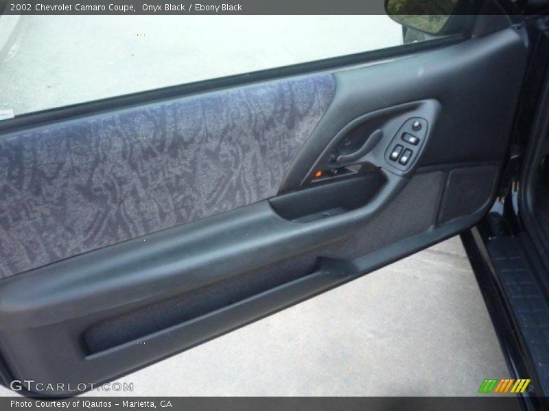 Onyx Black / Ebony Black 2002 Chevrolet Camaro Coupe
