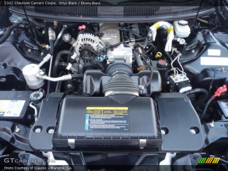 Onyx Black / Ebony Black 2002 Chevrolet Camaro Coupe