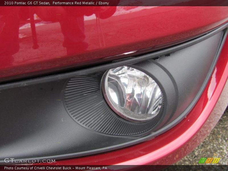 Performance Red Metallic / Ebony 2010 Pontiac G6 GT Sedan