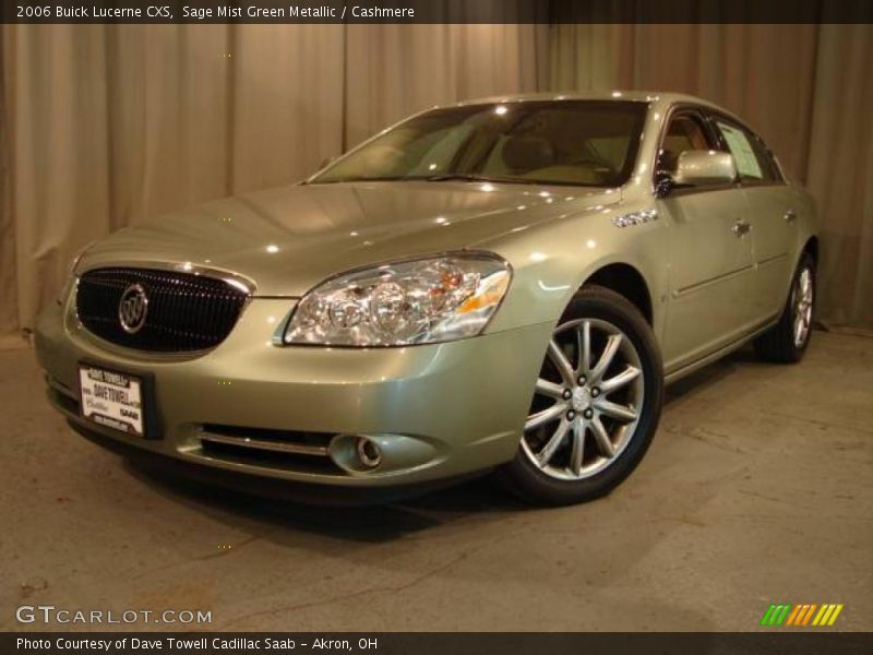 Sage Mist Green Metallic / Cashmere 2006 Buick Lucerne CXS
