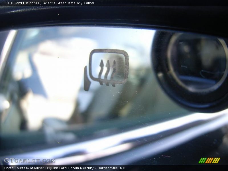 Atlantis Green Metallic / Camel 2010 Ford Fusion SEL