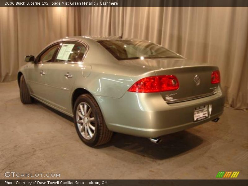 Sage Mist Green Metallic / Cashmere 2006 Buick Lucerne CXS