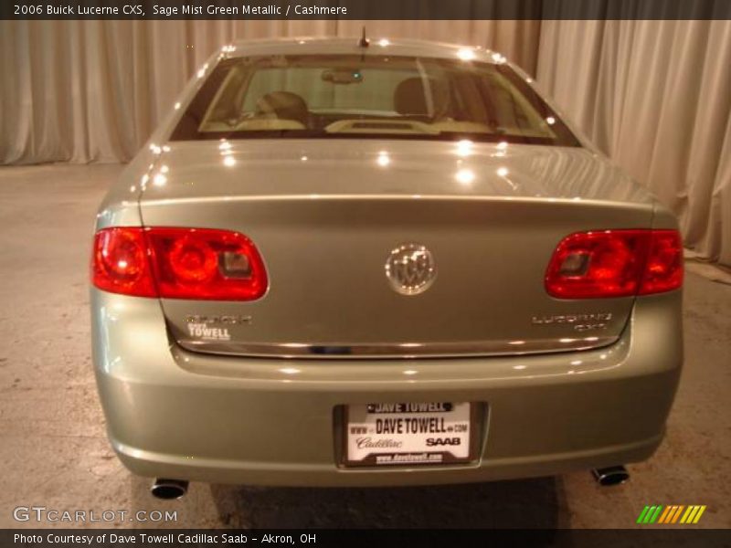 Sage Mist Green Metallic / Cashmere 2006 Buick Lucerne CXS