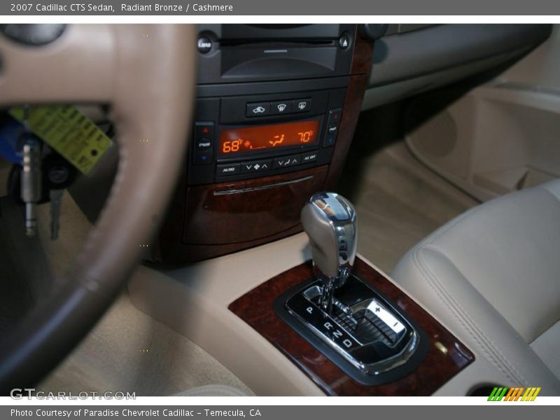 Radiant Bronze / Cashmere 2007 Cadillac CTS Sedan