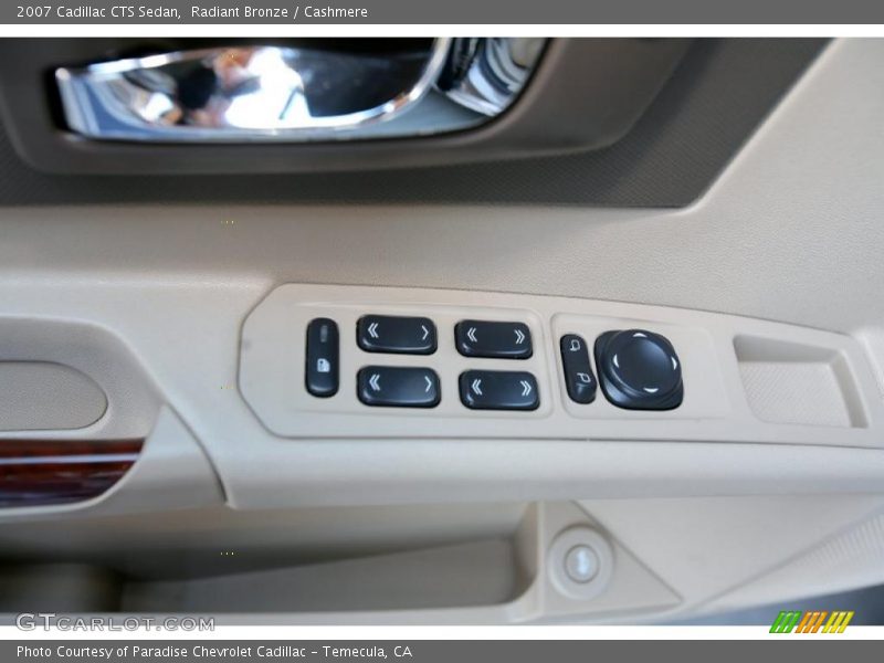 Radiant Bronze / Cashmere 2007 Cadillac CTS Sedan