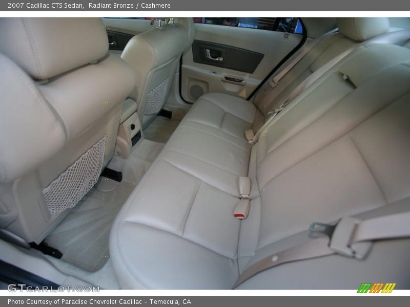 Radiant Bronze / Cashmere 2007 Cadillac CTS Sedan