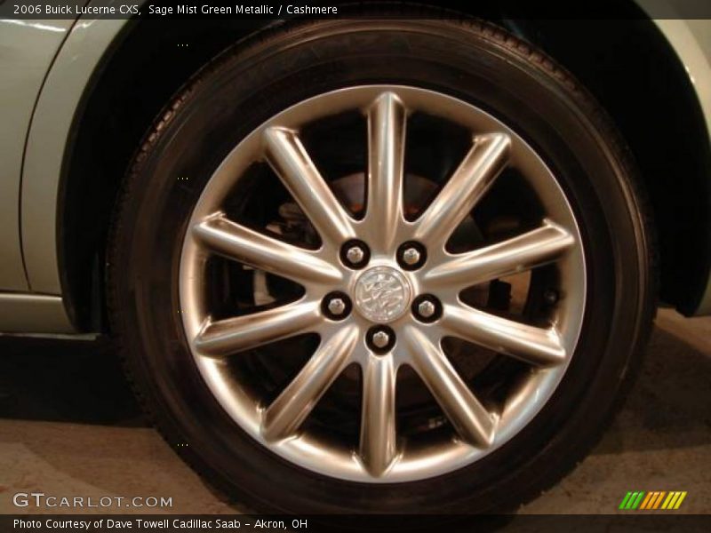 Sage Mist Green Metallic / Cashmere 2006 Buick Lucerne CXS