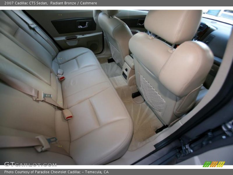Radiant Bronze / Cashmere 2007 Cadillac CTS Sedan
