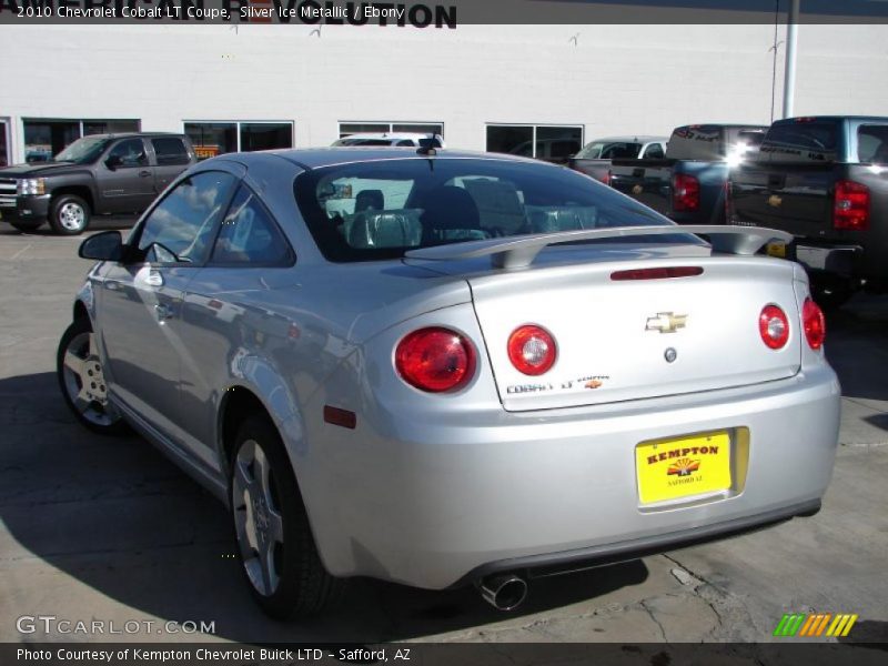Silver Ice Metallic / Ebony 2010 Chevrolet Cobalt LT Coupe