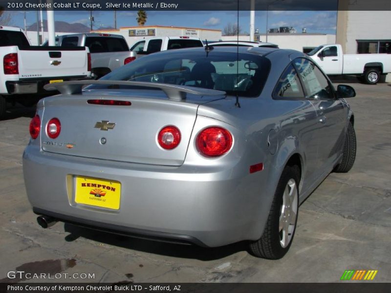 Silver Ice Metallic / Ebony 2010 Chevrolet Cobalt LT Coupe
