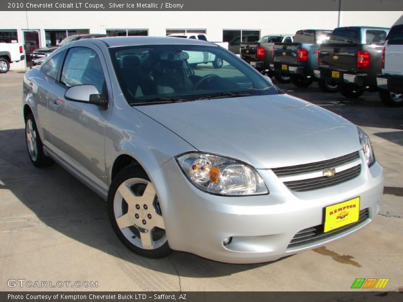 Silver Ice Metallic / Ebony 2010 Chevrolet Cobalt LT Coupe