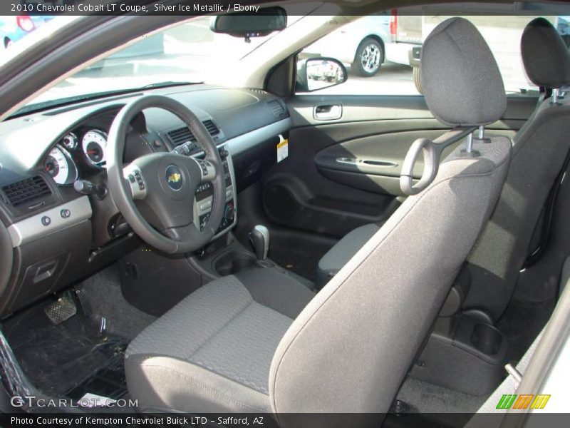Silver Ice Metallic / Ebony 2010 Chevrolet Cobalt LT Coupe