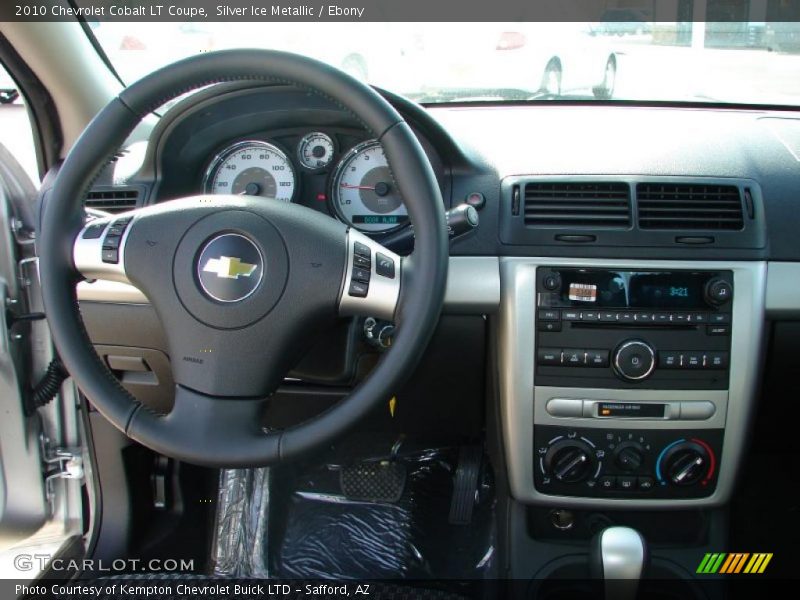 Silver Ice Metallic / Ebony 2010 Chevrolet Cobalt LT Coupe