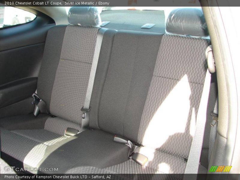 Silver Ice Metallic / Ebony 2010 Chevrolet Cobalt LT Coupe