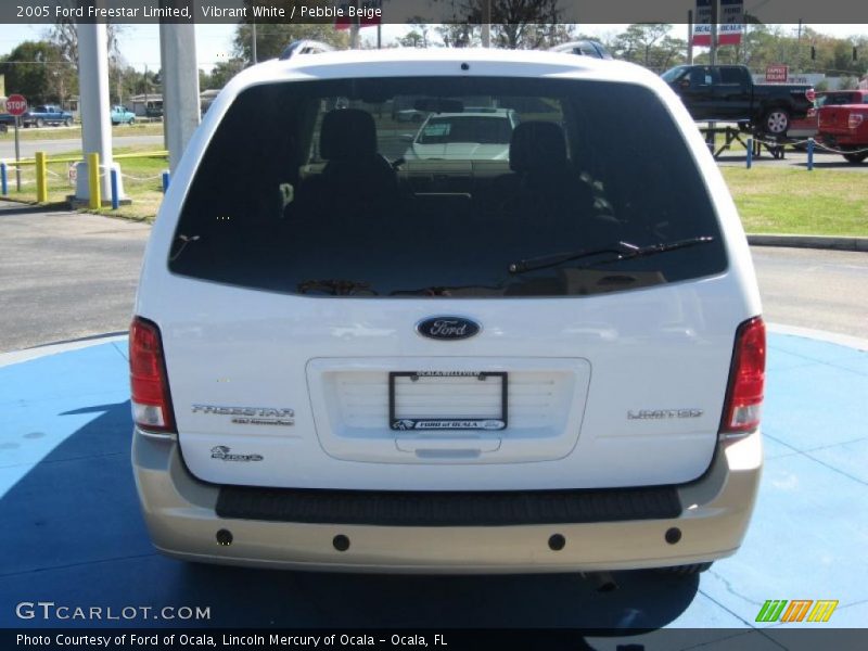 Vibrant White / Pebble Beige 2005 Ford Freestar Limited