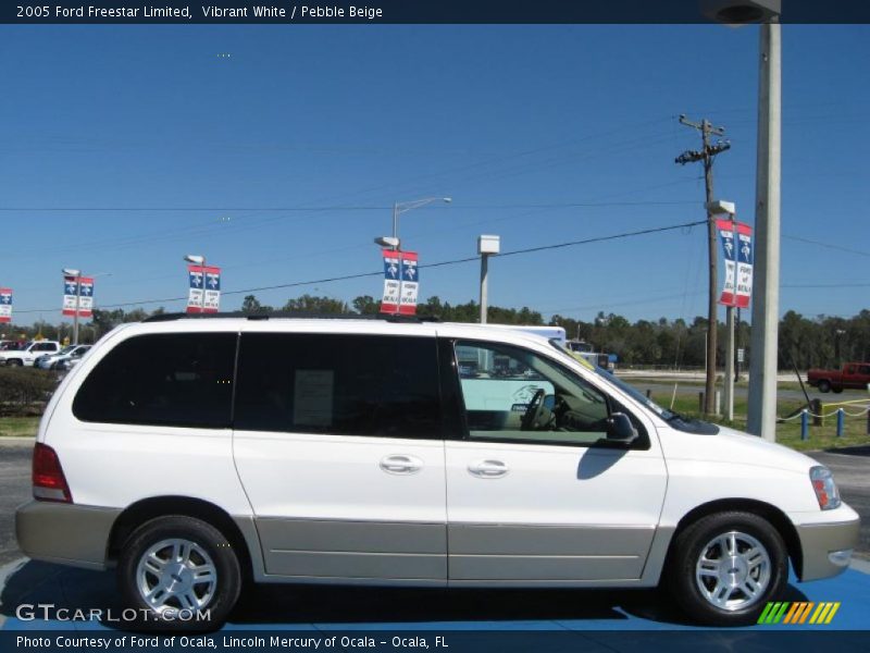 Vibrant White / Pebble Beige 2005 Ford Freestar Limited