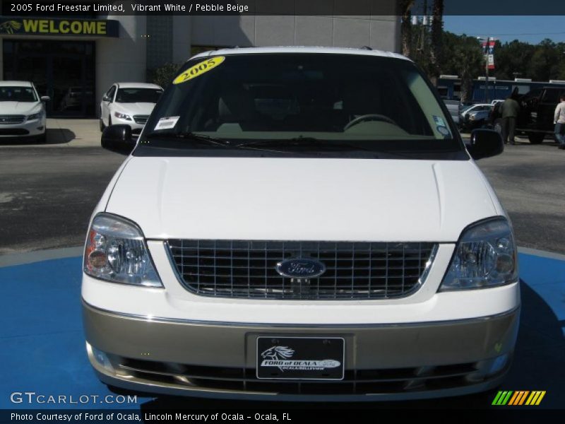 Vibrant White / Pebble Beige 2005 Ford Freestar Limited