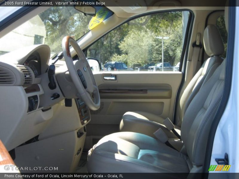 Vibrant White / Pebble Beige 2005 Ford Freestar Limited