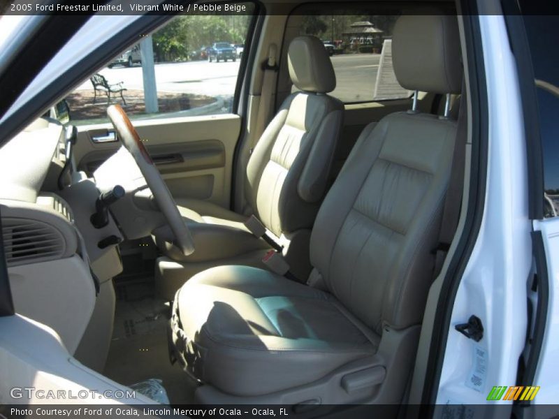 Vibrant White / Pebble Beige 2005 Ford Freestar Limited