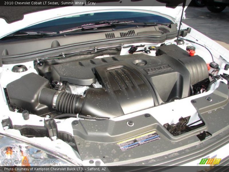 Summit White / Gray 2010 Chevrolet Cobalt LT Sedan