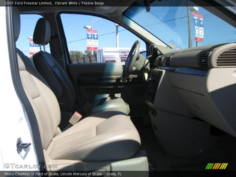 Vibrant White / Pebble Beige 2005 Ford Freestar Limited