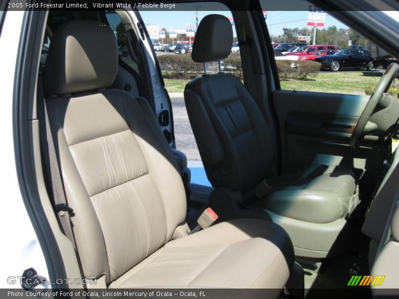Vibrant White / Pebble Beige 2005 Ford Freestar Limited