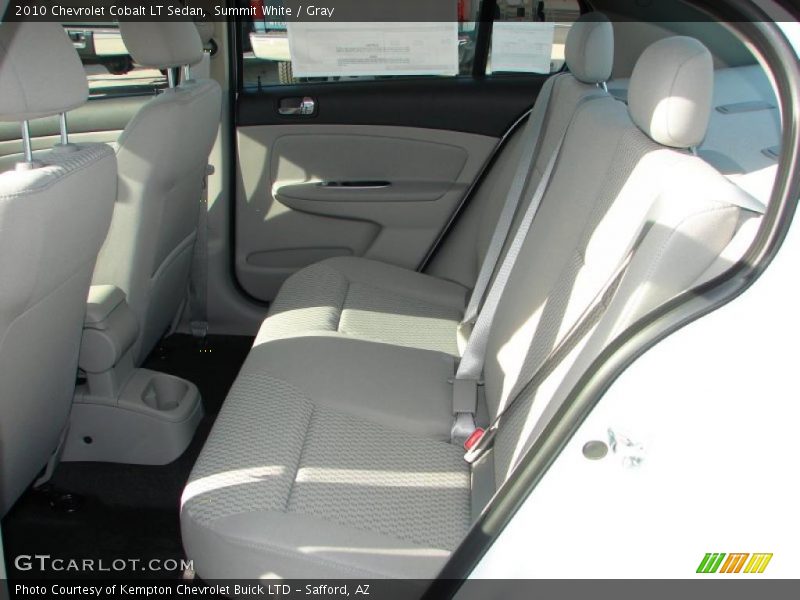Summit White / Gray 2010 Chevrolet Cobalt LT Sedan