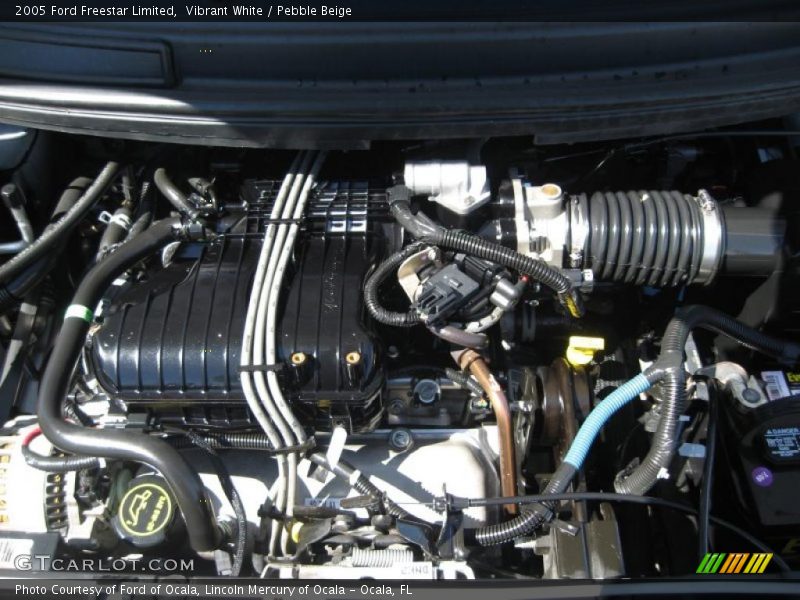 Vibrant White / Pebble Beige 2005 Ford Freestar Limited