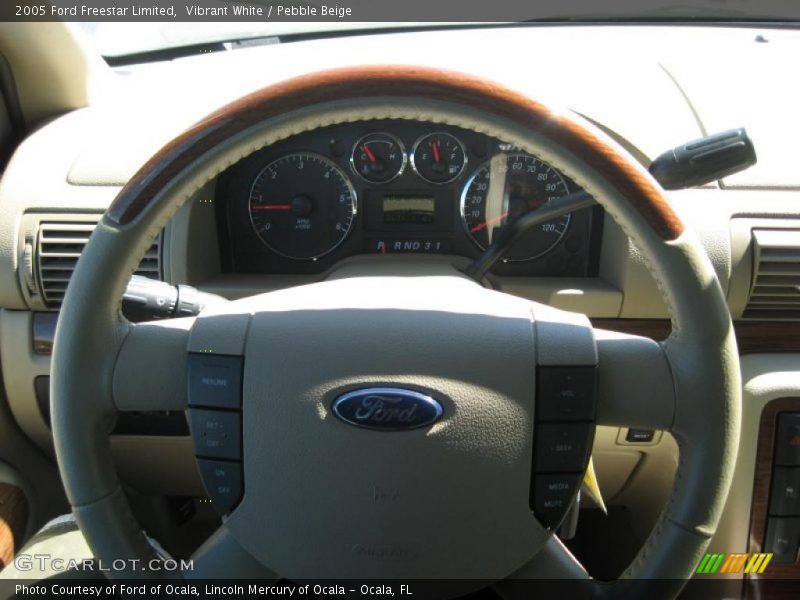 Vibrant White / Pebble Beige 2005 Ford Freestar Limited