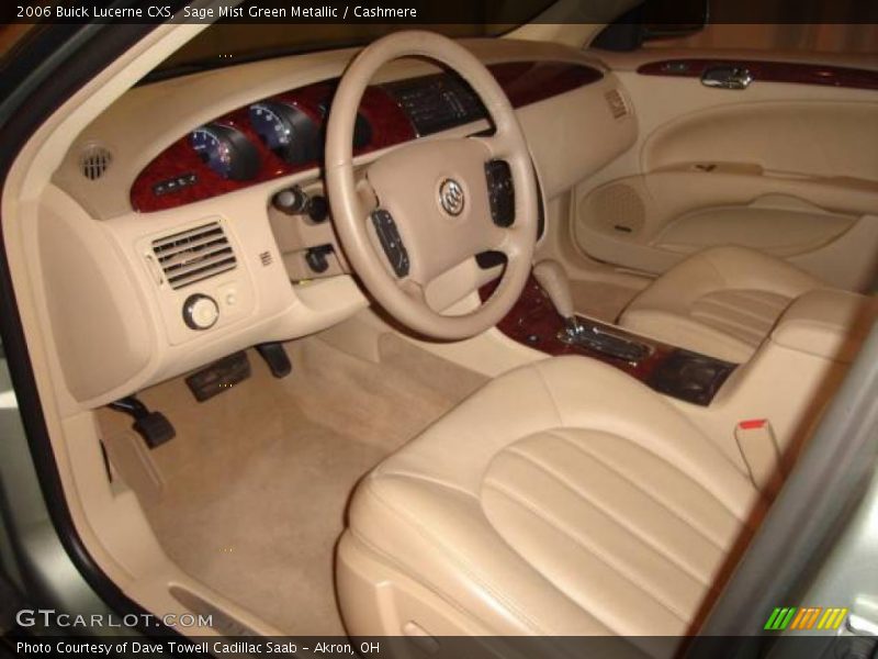 Sage Mist Green Metallic / Cashmere 2006 Buick Lucerne CXS