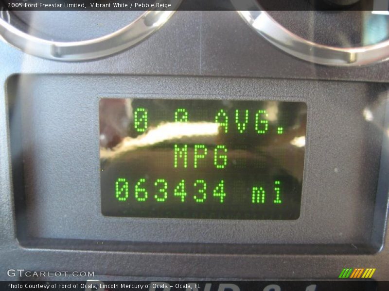 Vibrant White / Pebble Beige 2005 Ford Freestar Limited