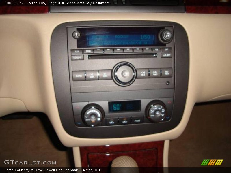 Sage Mist Green Metallic / Cashmere 2006 Buick Lucerne CXS