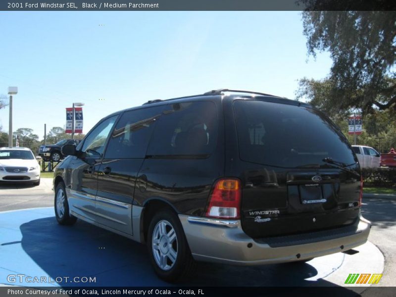 Black / Medium Parchment 2001 Ford Windstar SEL