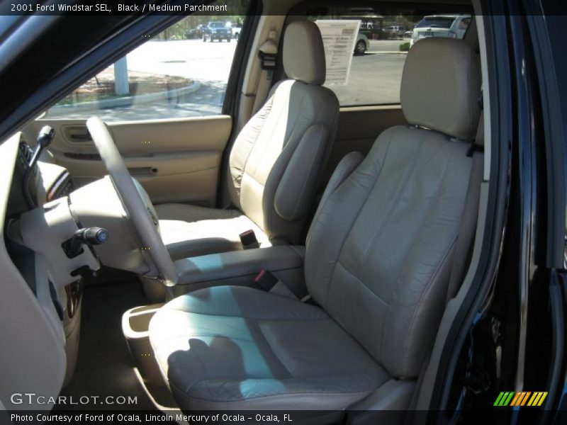 Black / Medium Parchment 2001 Ford Windstar SEL