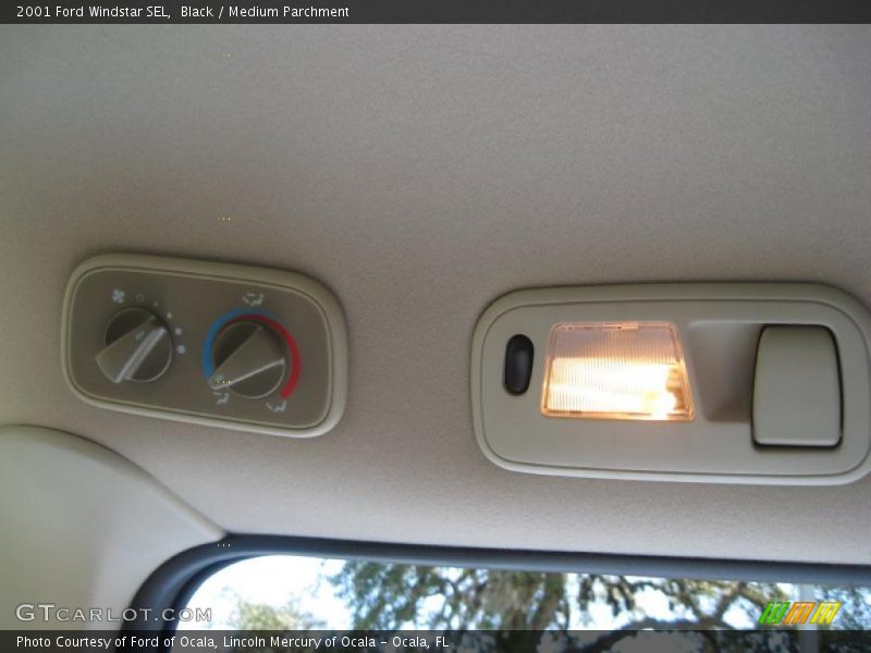 Black / Medium Parchment 2001 Ford Windstar SEL