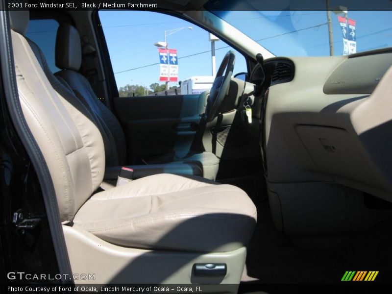 Black / Medium Parchment 2001 Ford Windstar SEL