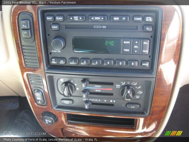 Black / Medium Parchment 2001 Ford Windstar SEL