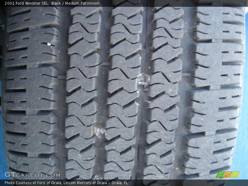 Black / Medium Parchment 2001 Ford Windstar SEL