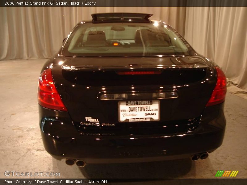 Black / Ebony 2006 Pontiac Grand Prix GT Sedan