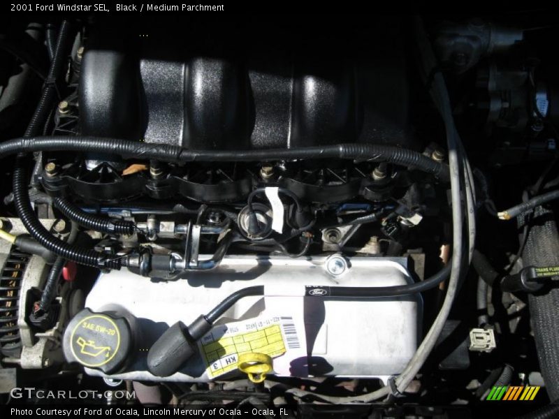 Black / Medium Parchment 2001 Ford Windstar SEL